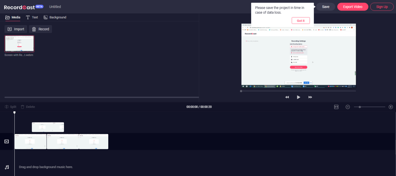 RecordCast Review: (Free Online Screen Recorder Without Watermark)