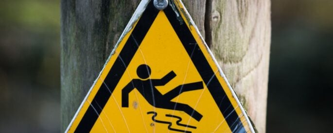 Photo by ClickerHappy: https://www.pexels.com/photo/sign-slippery-wet-caution-4341/